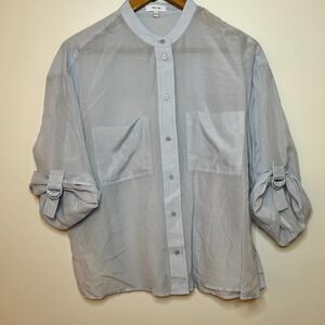 Reiss Light Blue Blouse